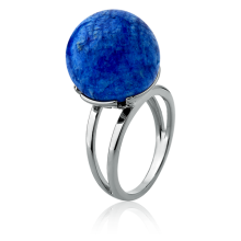 Anel Ball - Feldspato Azul