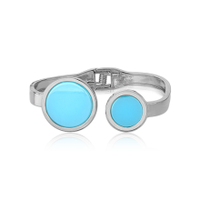 Bracelete Singular - Ágata Azul Céu