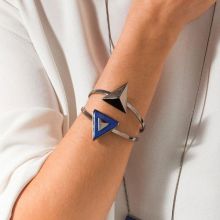 Bracelete Atena - Quartzo Azul Anil