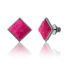 Brinco Lírio - Rosa Pink